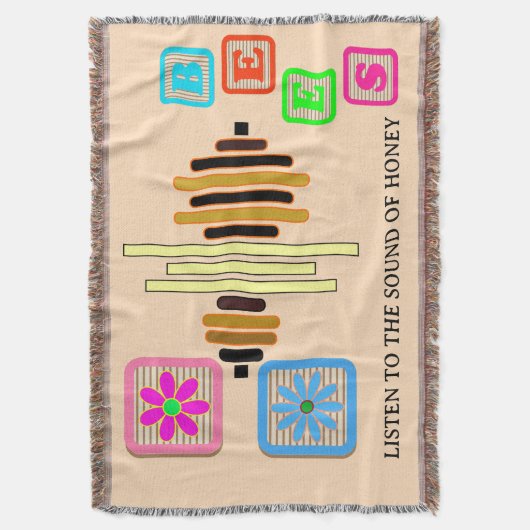 Throw Blanket Decke (Vorderseite Vertikal)