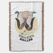 Throw Blanket Decke (Vorderseite Vertikal)