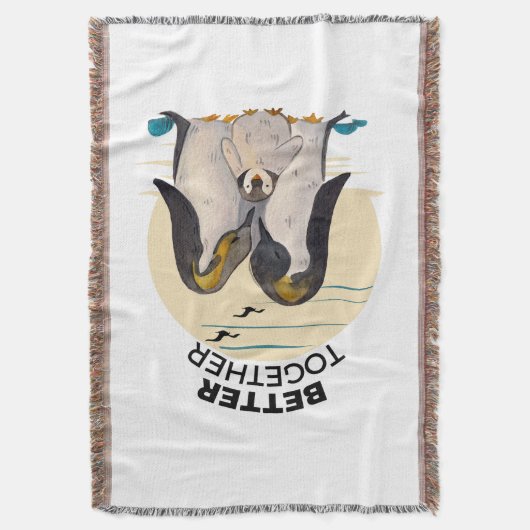 Throw Blanket Decke (Vorderseite Vertikal)