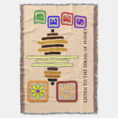 Throw Blanket Decke (Vorderseite Vertikal)