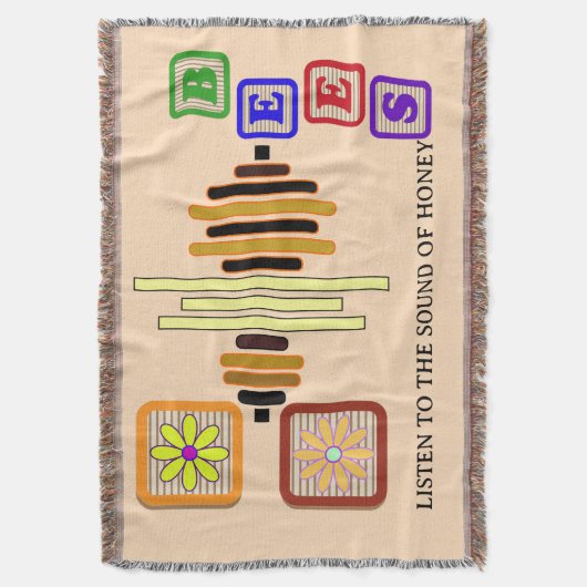 Throw Blanket Decke (Vorderseite Vertikal)