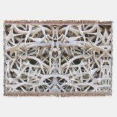 Throw Blanket Elk Antlers Decke (Vorderseite)