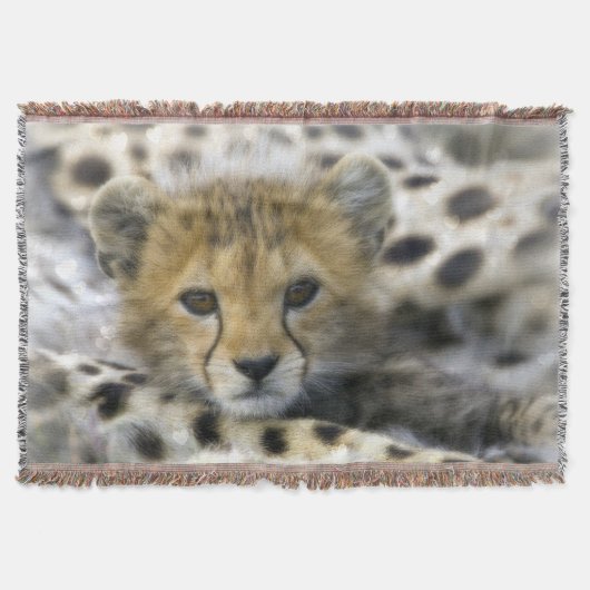 Throw Blanket/Geetah Cub Decke (Vorderseite)