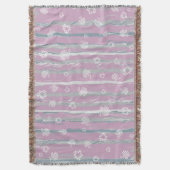 Throw Blanket – Gingham Orchard Decke (Vorderseite Vertikal)