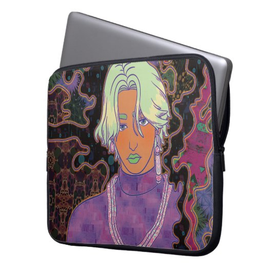 Throw Blanket Laptopschutzhülle (Vorderseite Links)