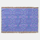 Throw Blanket Lavender Hydrangea Muster Decke (Vorderseite)