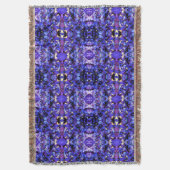 Throw Blanket Lila Amethyst Decke (Vorderseite Vertikal)