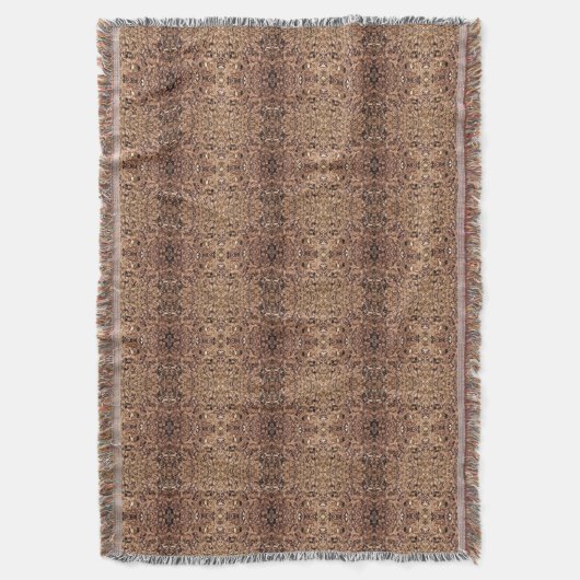 Throw Blanket Milkweed Seeds Decke (Vorderseite Vertikal)