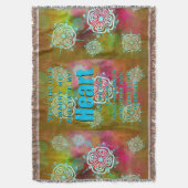 Throw Blanket mir das Herz Decke (Vorderseite Vertikal)
