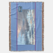 Throw Blanket (MountainView #1) RFPMDesign ©️ 2022 Decke (Vorderseite Vertikal)