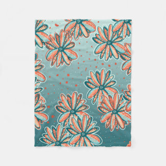Throw Blanket, Orangenblüten von Lisa Casineau Fleecedecke