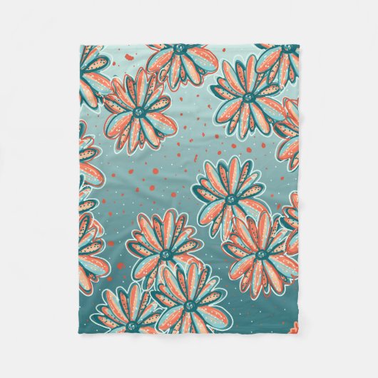 Throw Blanket, Orangenblüten von Lisa Casineau Fleecedecke (Vorderseite)