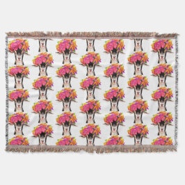 Throw Blanket Posey die Ziege Decke