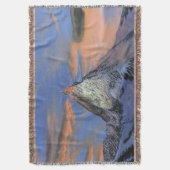 Throw Blanket - "The Matterhorn at Sunset" Decke (Vorderseite Vertikal)
