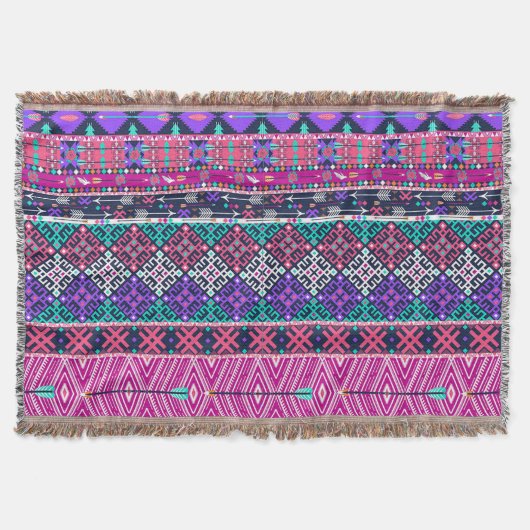 Throw Blanket/Tribal Muster Decke (Vorderseite)