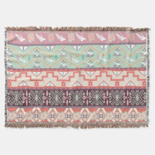 Throw Blanket/Tribal Muster Decke (Vorderseite)