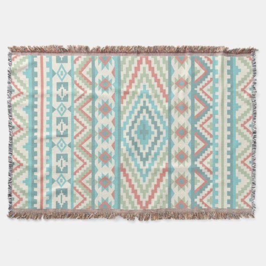 Throw Blanket/Tribal Muster Decke (Vorderseite)
