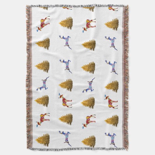 Throw Blanket Weihnachtszeit Decke (Vorderseite Vertikal)