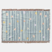 Throw Blanket – Whimsy Faces Decke (Vorderseite)