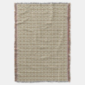 Throw Blanket with Old Spanish Style Vibes  Decke (Vorderseite Vertikal)