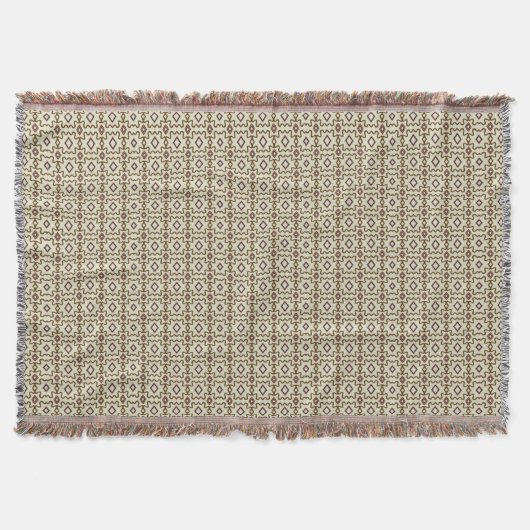 Throw Blanket with Old Spanish Style Vibes  Decke (Vorderseite)