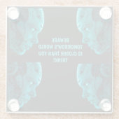 Throw Cushion Glasuntersetzer (Rückseite)