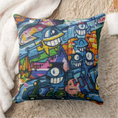Throw Cushion - Street Art Graffiti Kissen (Decke)