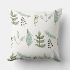 Throw Cushion - Summer Leaves Design 2 Kissen