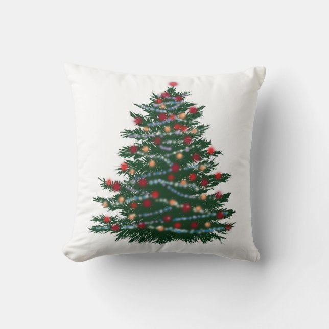 Throw Cushion Weihnachtsbaum Kissen (Vorderseite)