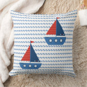 Throw Cushions anpassen - Segelboote benennen Kissen (Decke)