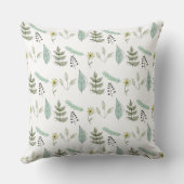 Throw Cushions - Summer Blätter Kissen (Rückseite)