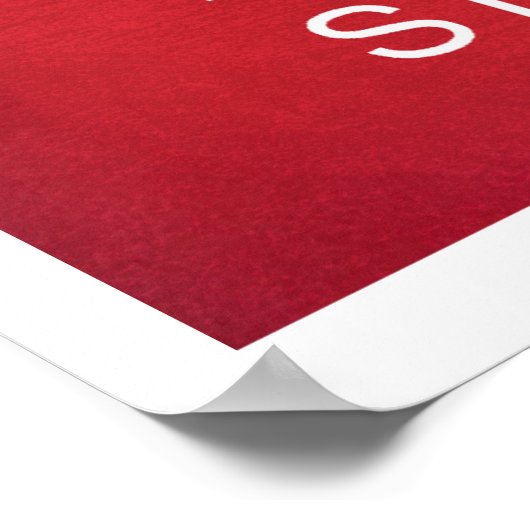 Throw-Dinge und Break Stuff Parody Poster (Ecke)