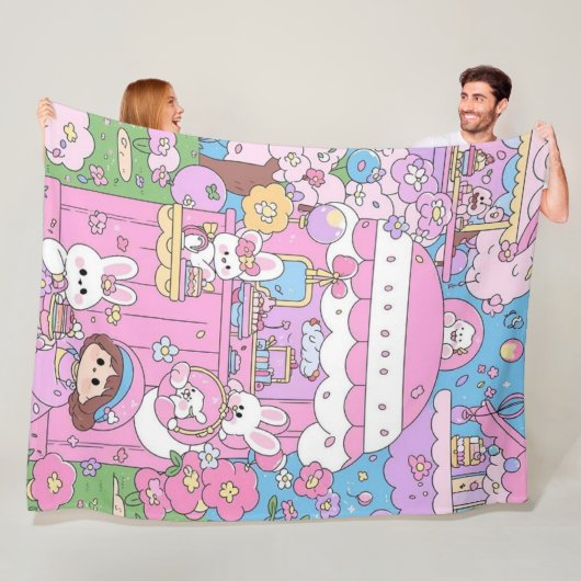Throw-Fleece Fleecedecke (Beispiel)