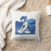 Throw Kimono Girl Kissen (Decke)