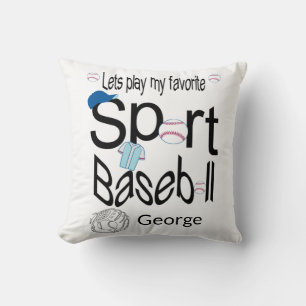 Throw Kissen Baseball Sports