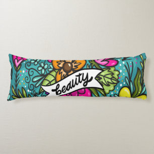 Throw Kissen Beauty mit Blume