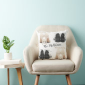 Throw Kissen der Hochzeit Paar Schuhe Anpassbar (Stuhl )