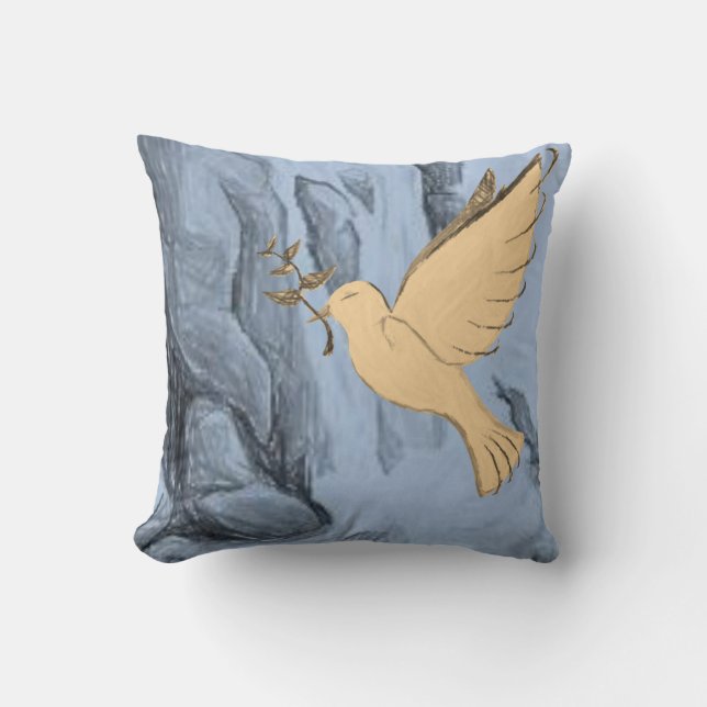 Throw Kissen Dove (Vorderseite)