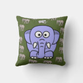 Throw Kissen Elephant (Rückseite)