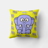 Throw Kissen Elephant (Rückseite)