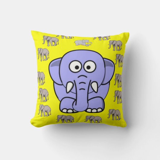 Throw Kissen Elephant (Vorderseite)