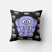 Throw Kissen Elephant (Rückseite)
