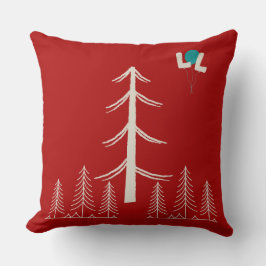 Throw Kissen Festlicher Weihnachtsplatz Kissen - C