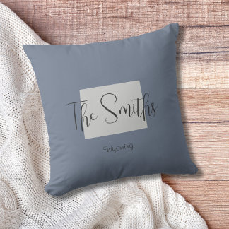 Throw-Kissen für den Staat-Kontur Kissen