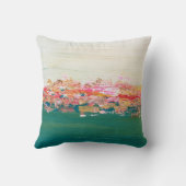 Throw Kissen Housewarming Geschenk Abstrakte Lands (Rückseite)