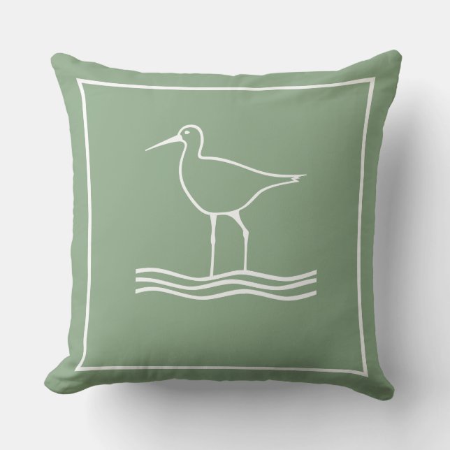 Throw Kissen Sandpiper (Vorderseite)