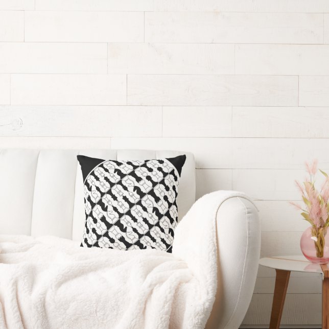 Throw Kissen Schach (Liege)