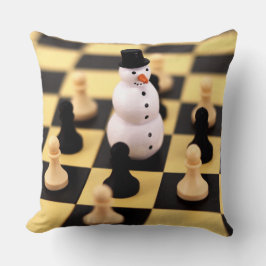 Throw Kissen Schach in Weihnachten