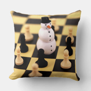 Throw Kissen Schach in Weihnachten