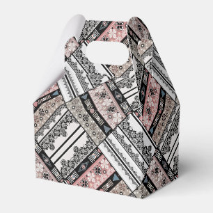Throw Kissen Tribal Ethno traditionell geometrisch Geschenkschachtel